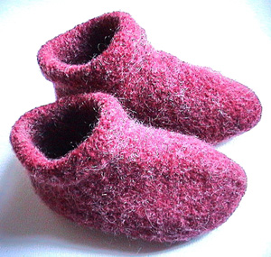 Slipper Knitting Pattern